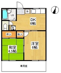 シャレー原宿C棟の物件間取画像